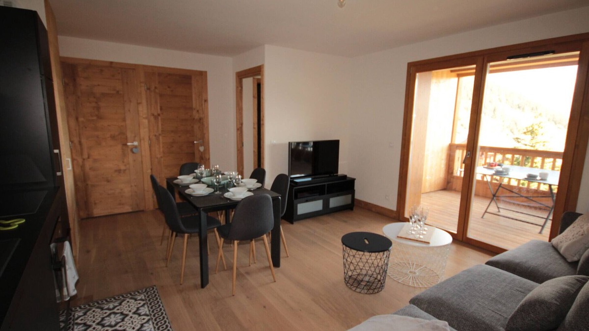 Les Saisies Apartment | Les Saisies - Apartment 6 pers, WiFi, Parking, new equipment