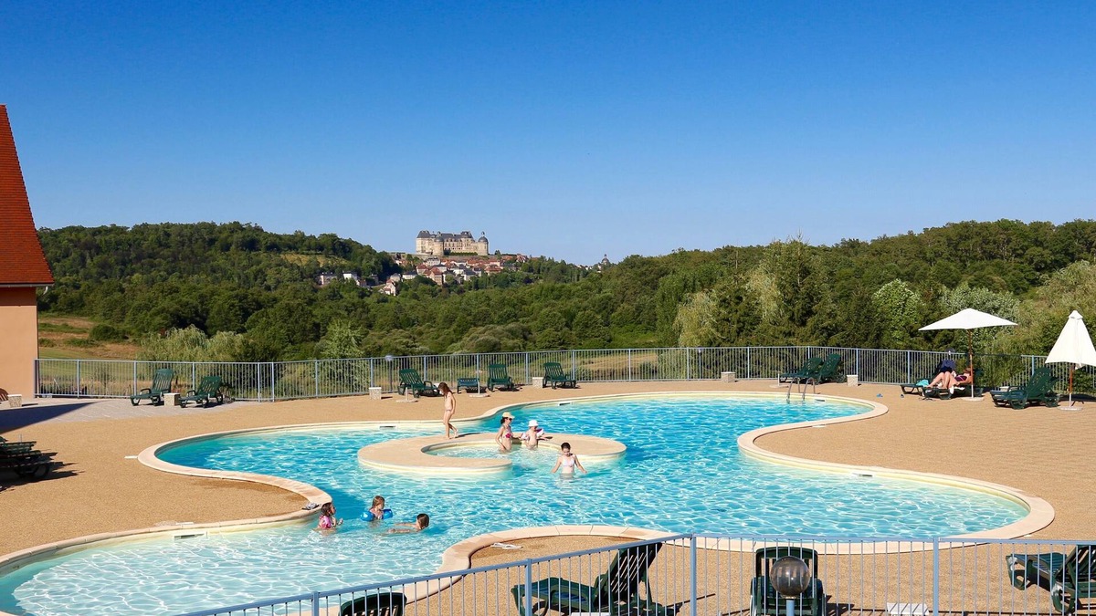 Hautefort House | Les SOURCES Premium VIP terrace, SPA - Swimming pool, fishing pond, playground.