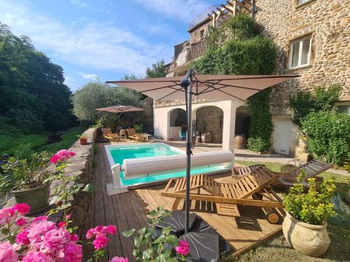 Saint-Jean-de-Valeriscle House | Les Terrasses, gîtes en Cévennes