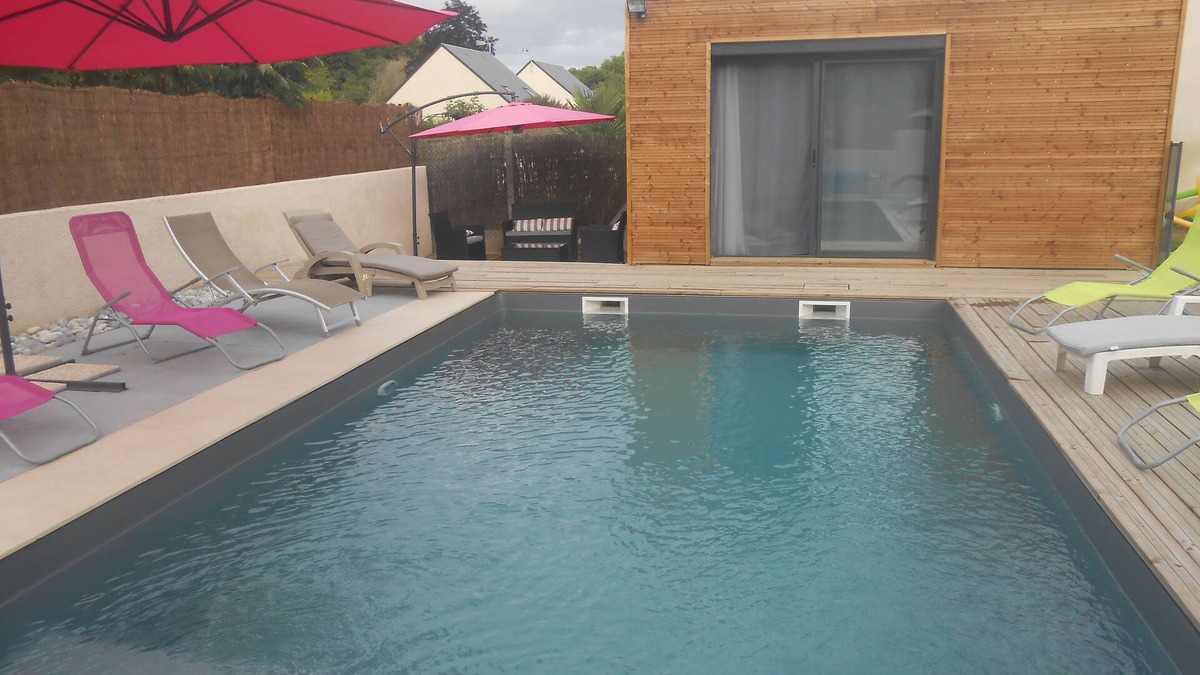 Azay-le-Rideau House | “Les Terrasses d´Azay”, 3 * gite, with pool for 12