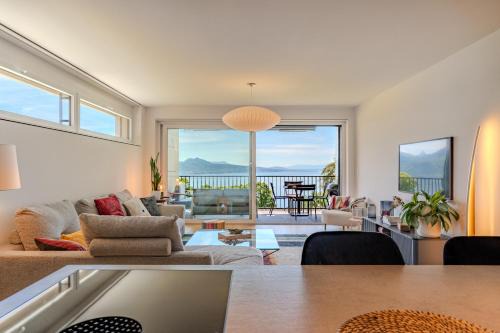 Chexbres Apartment | Les Terrasses de Lavaux-2 Appartement de Luxe avec Vue Panoramique et Piscine"