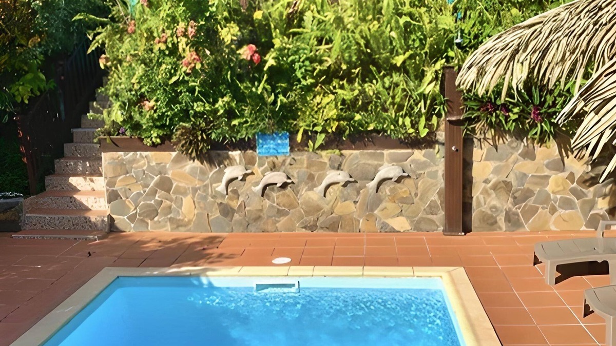 Riviere-Salee Villa | LES VILLAS PAMEYAQUE/LA VILLA PAME with swimming pool, facing the Caribbean Sea