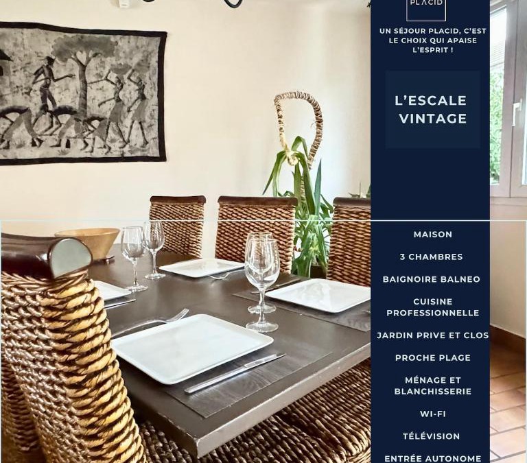 Port Apartment | LEscaleVintage- Balneo - Jardin - Proche mer
