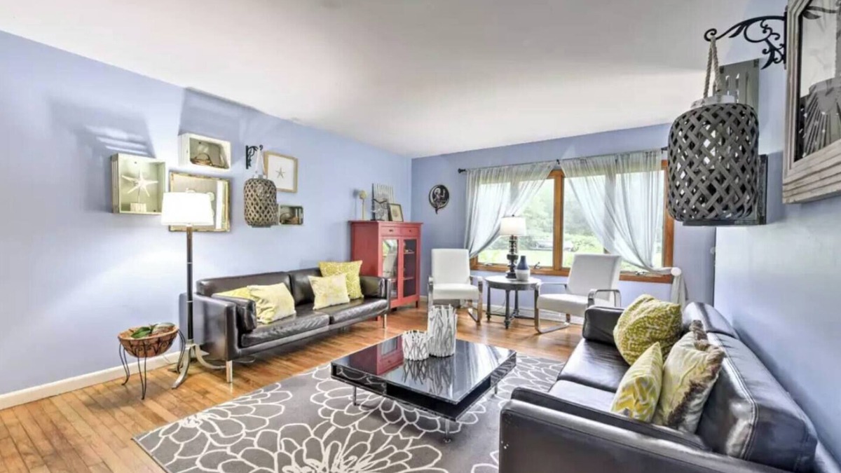 Narragansett House | Less than a mile from the beach, huge family-friendly yard with decking and propane BBQ.