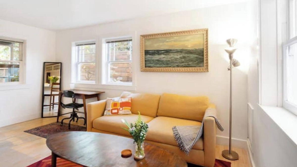 Bushrod Condo | Light-filled home with great outdoor spacen
