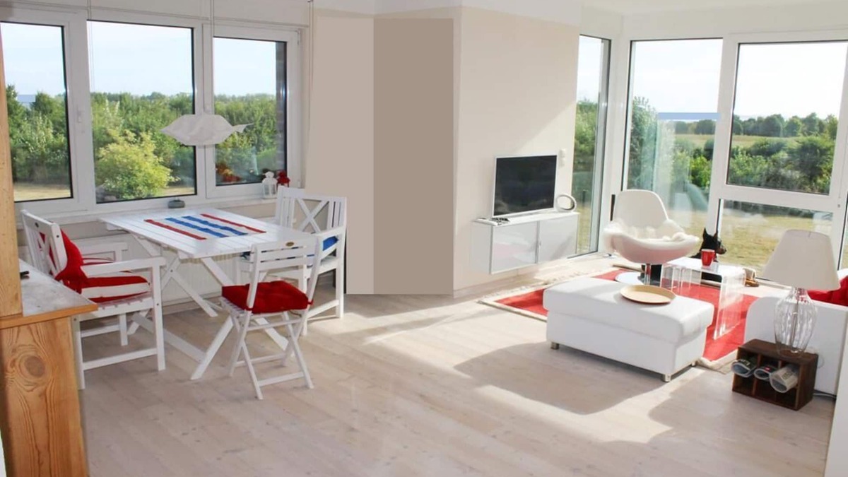 Hohen Wieschendorf Apartment | Light-flooded apartment with private sauna! Beach walking distance, with dog!