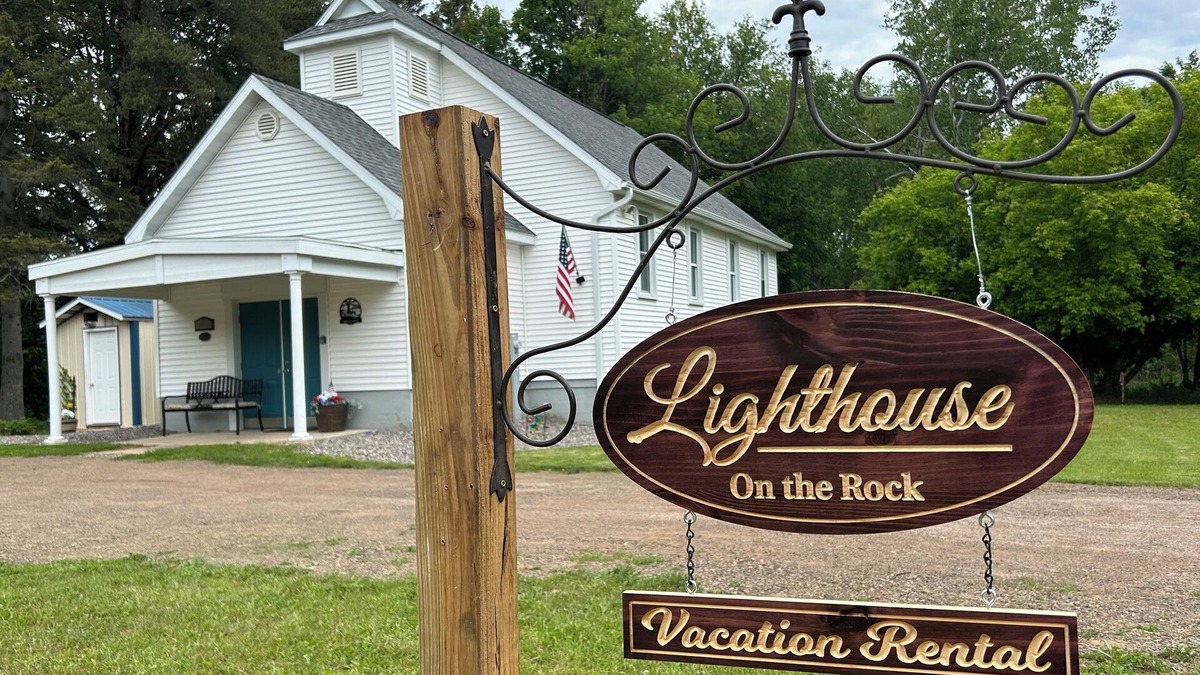 Iron River House | Lighthouse on the Rock: Experience Autumn's Beauty in Iron River