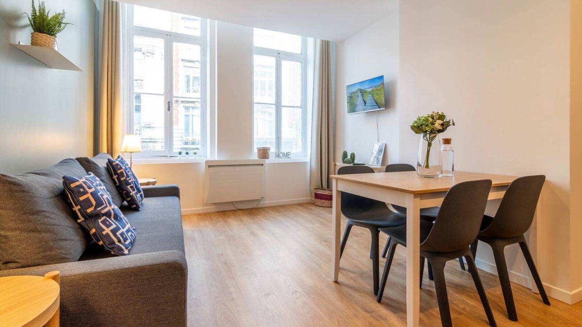Lille Centre Ville Apartment | Lille Centre - Nice ap. 4pers