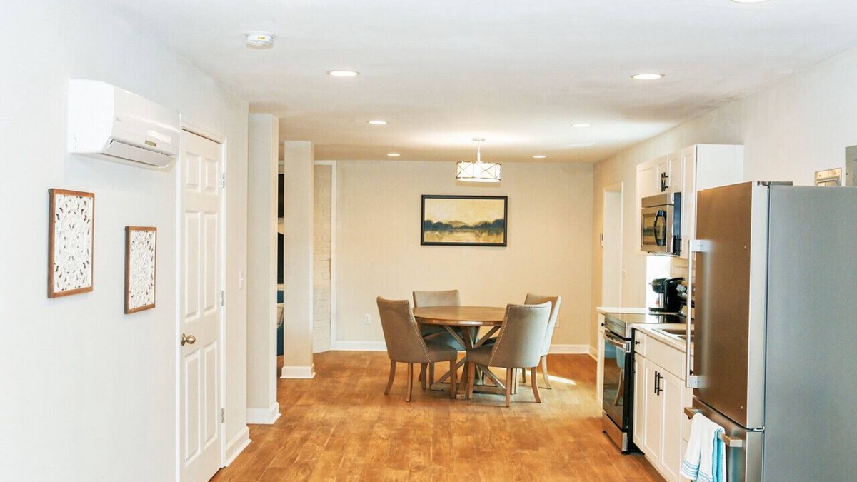 Boger City House | Lincolnton Farm Lodge | 2 Beds & Fire Pit with Huge Backyard!