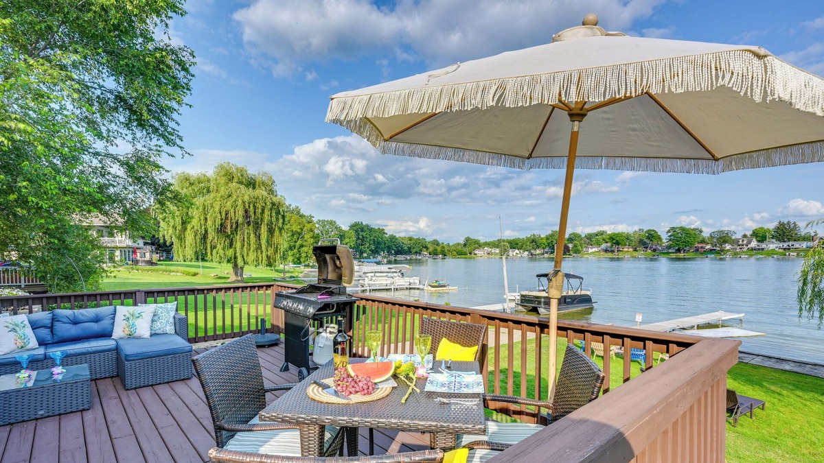 Fenton House | Linden Lake House Rental w/ Boat Dock & Ramp!