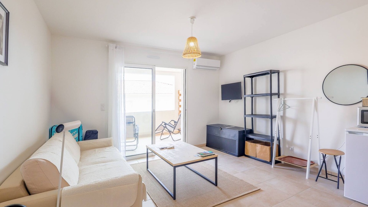 Bravone Apartment | Linguizzetta - studio climatisé - piscine partagée