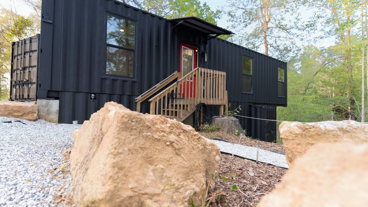 Six Mile Cabin | Lion Den Container Cabin A – Walterfalls, Upstate SC