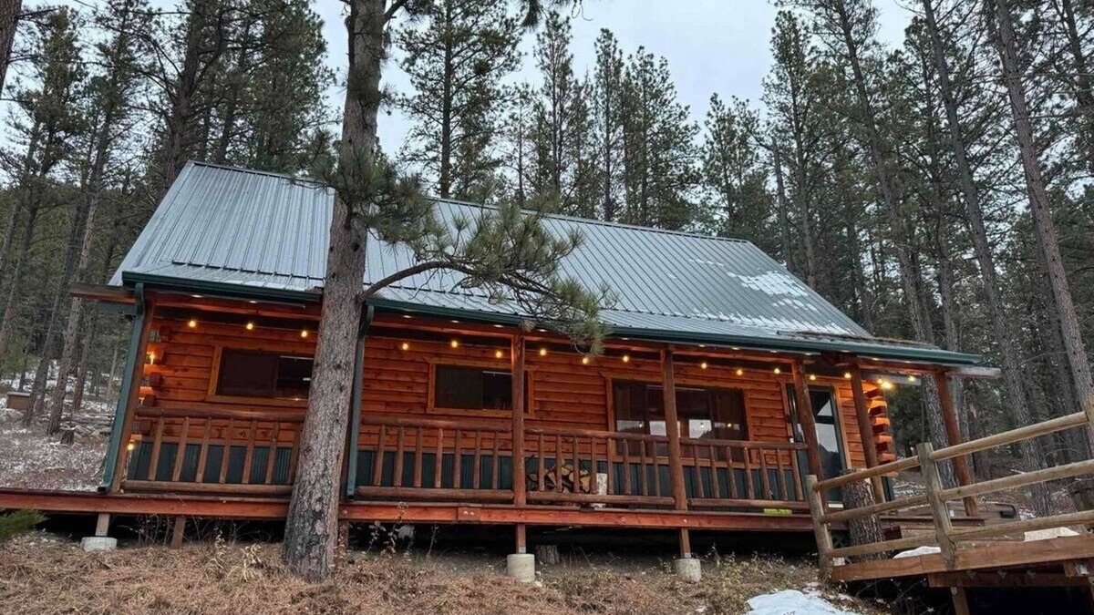Monarch Cabin | Little Belt Getaway! 3 bedroom 2 bath cabin with WiFi and hot tub.