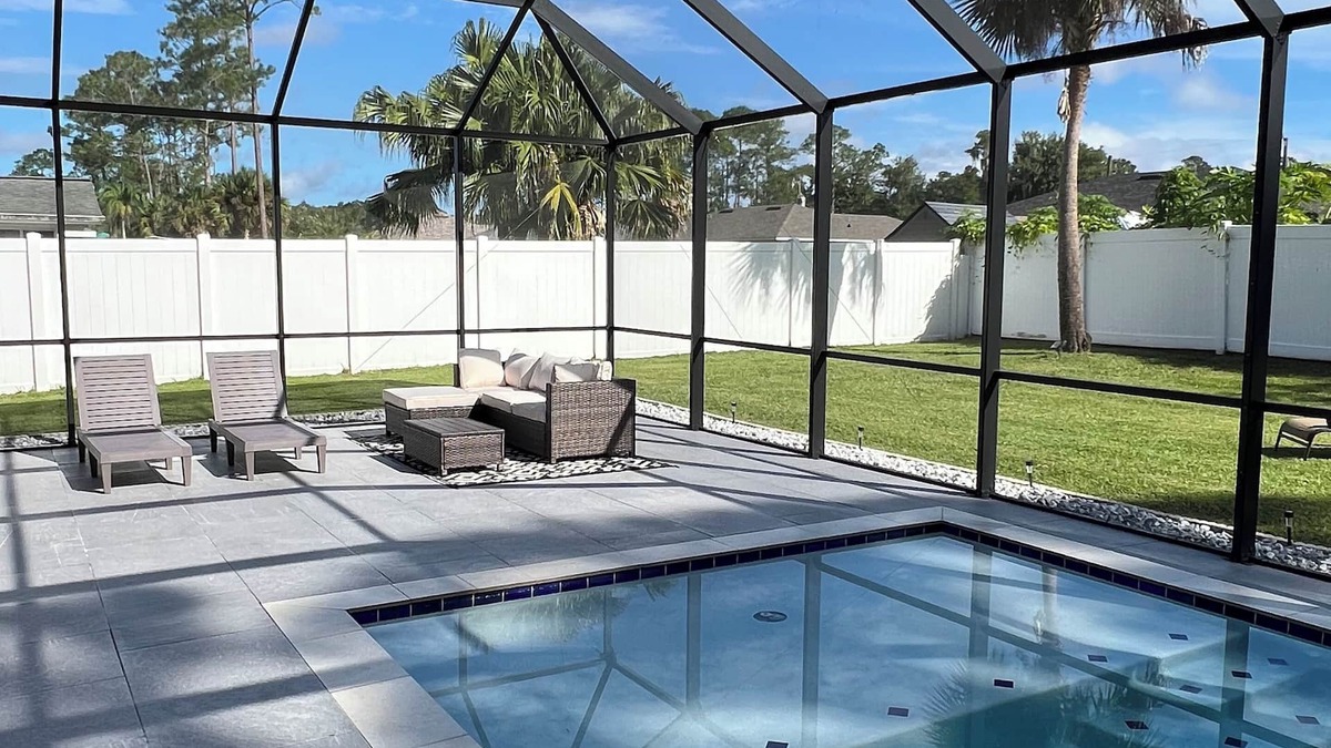Palm Coast House | 🌴Little Paradise 🌴w/heated pool in PALM COAST Florida