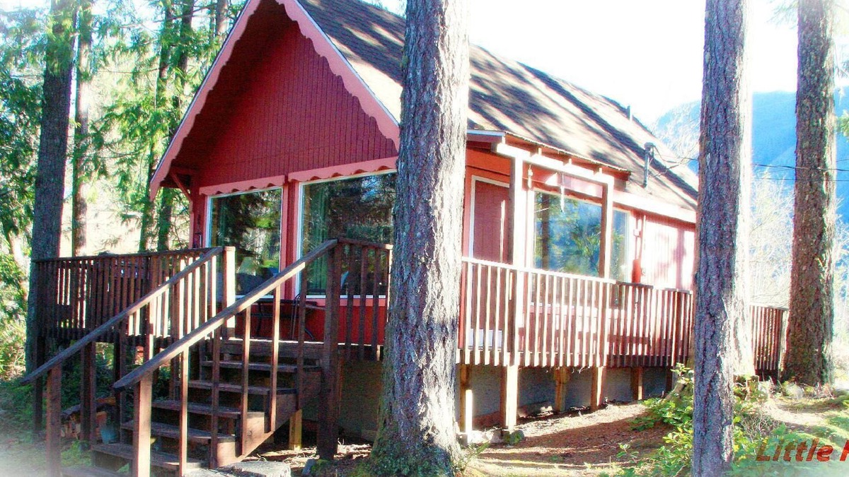 Ashford Cabin | Little Red Cabin ~5 min to Mt. Rainier entrance!