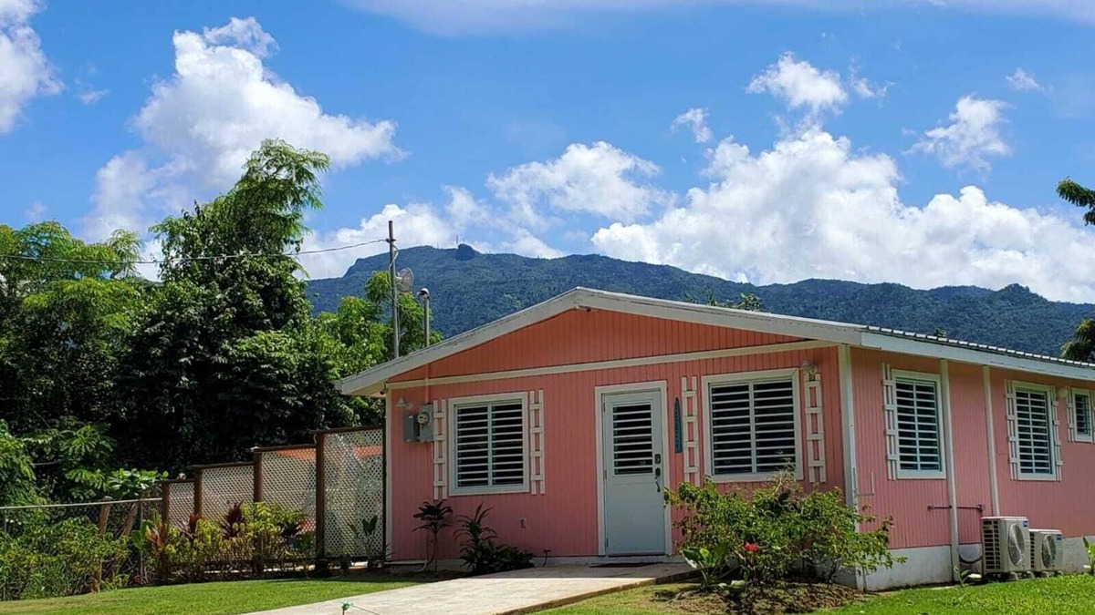 Jimenez House | Live Tropical like a local , El Yunque Rainforest View, Mountain View