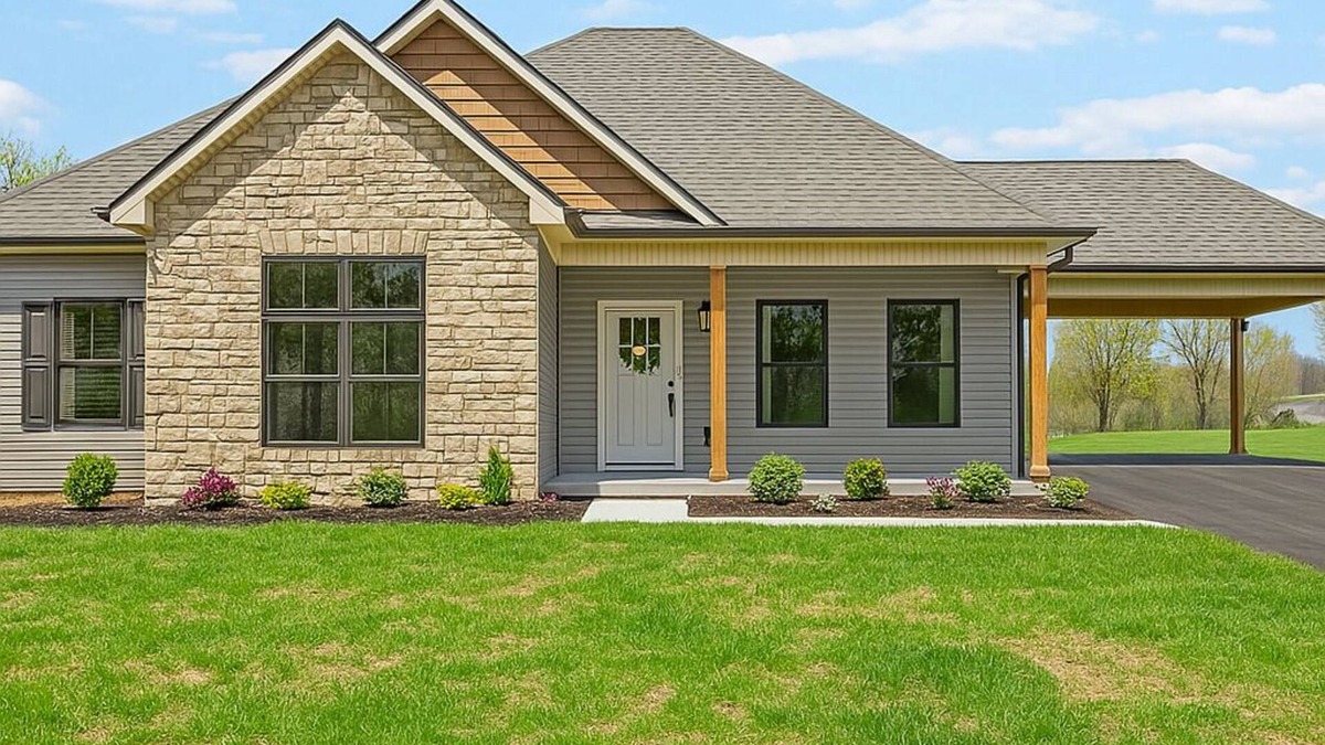 Mammoth Cave House | Living Relaxed - Brand New Home - Lake Property - Backs Up To Mammoth Cave Land