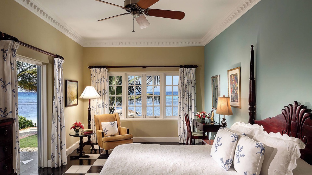Montego Bay Apartment | Located at Founders Cove Spacious bedroom Separate living room