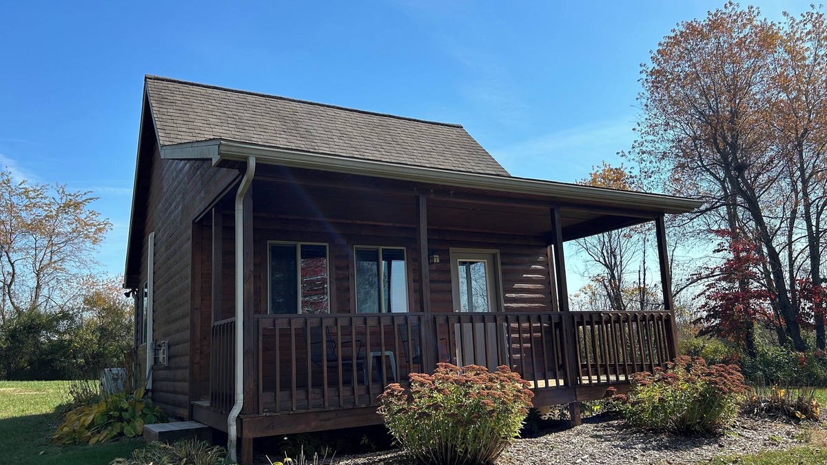 New Marshfield Cabin | Located at the foothills of the Hocking Hills