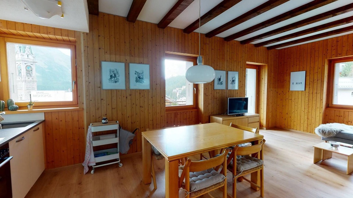 St. Moritz Apartment | Located just above St.