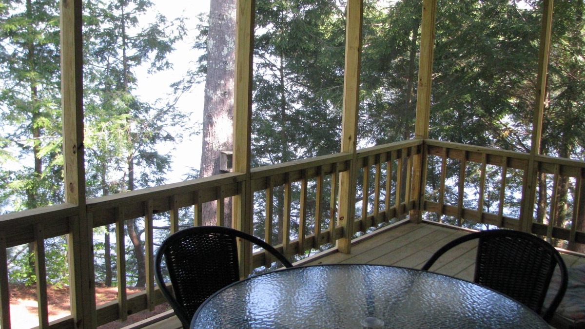 Unity Cottage | Located on a great lake for bass fishing.