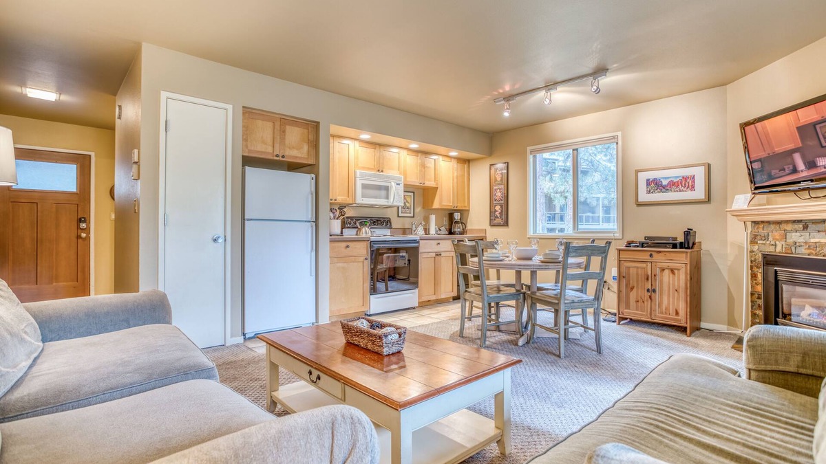 Century West Condo | Location and Privacy in Lower-Level Condo with Mt. Bachelor Village Amenities!