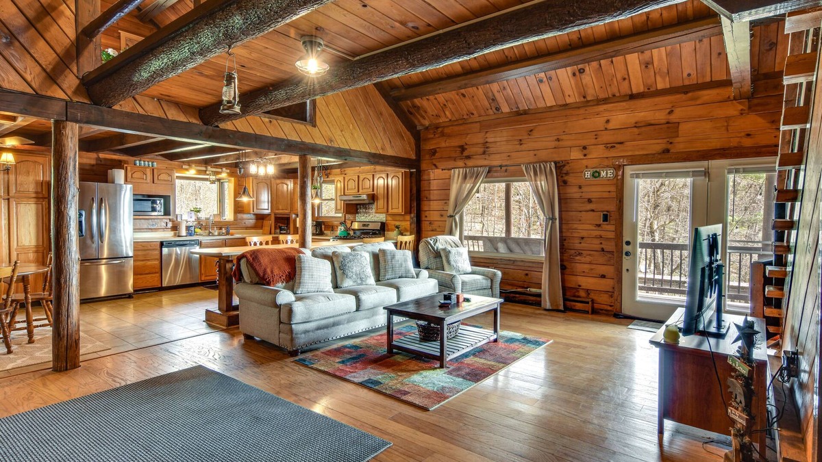 Lock Haven Cabin | Lock Haven Cabin w/Wood Stove & Mountain View!