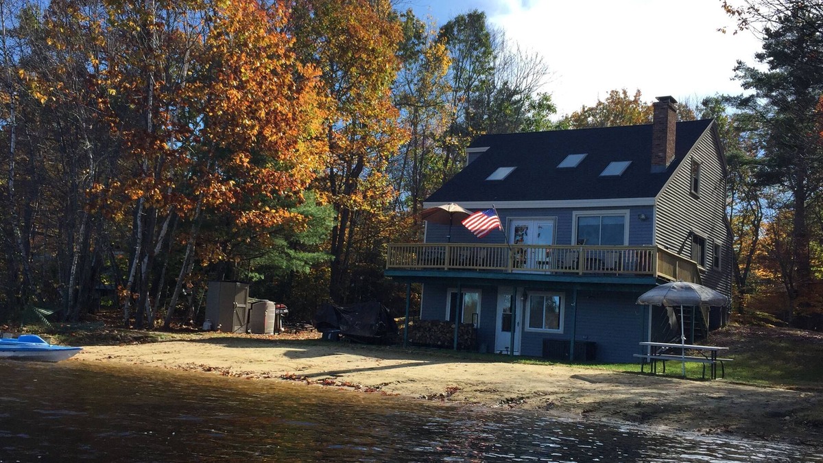 Barnstead House | Locke Lake Beachfront Vacation Home