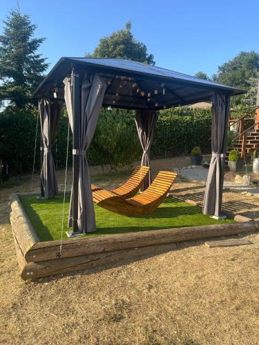 Saint-Sorlin-de-Vienne Villa | Lodge climatisé avec vue panoramique