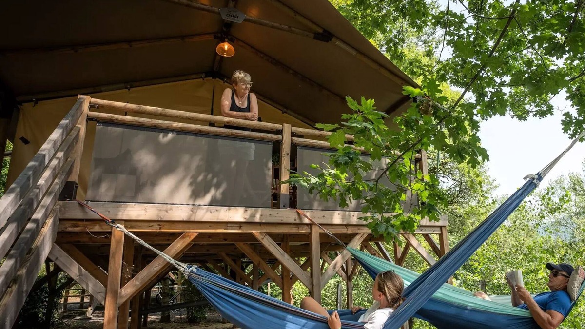 Laussac House | Lodge Comfort Carladès 32m2 (2 Schlafzimmer) 5 Personen