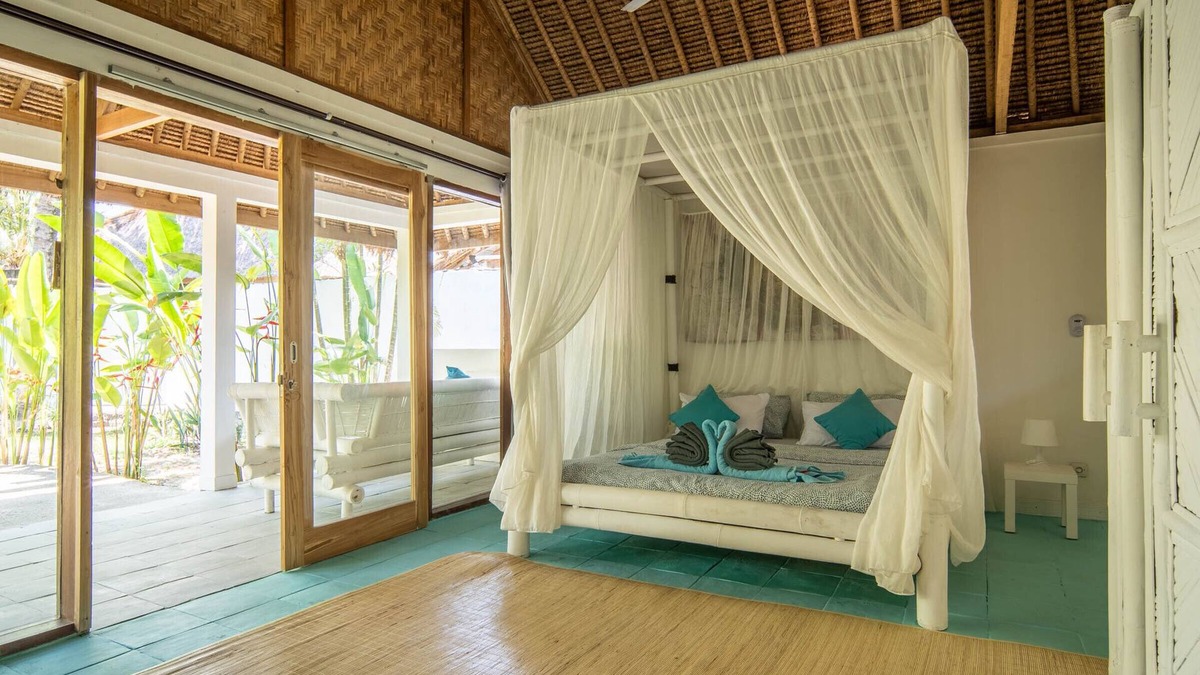 Selong Belanak House | LODGE INDIVIDUAL VIP WITH TERRACE WITH GARDEN VIEW
