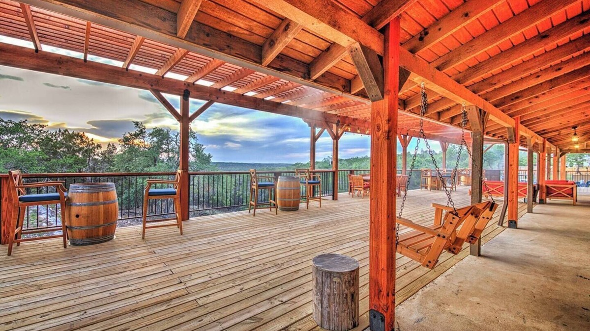 Dripping Springs Cabin | Lodge with shared amenities - pool, hot tub, hiking, pickle ball