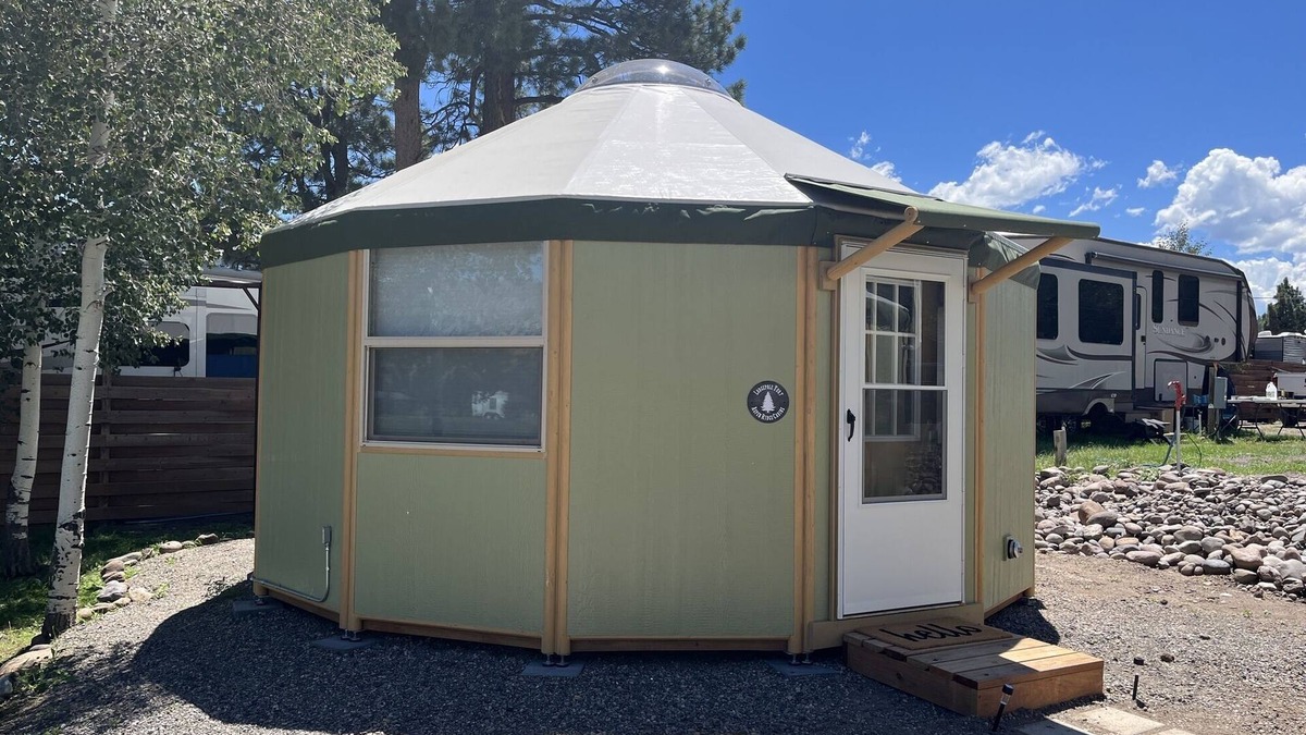 South Fork Cabin | Lodgepole Yurt at Aspen Ridge Cabins