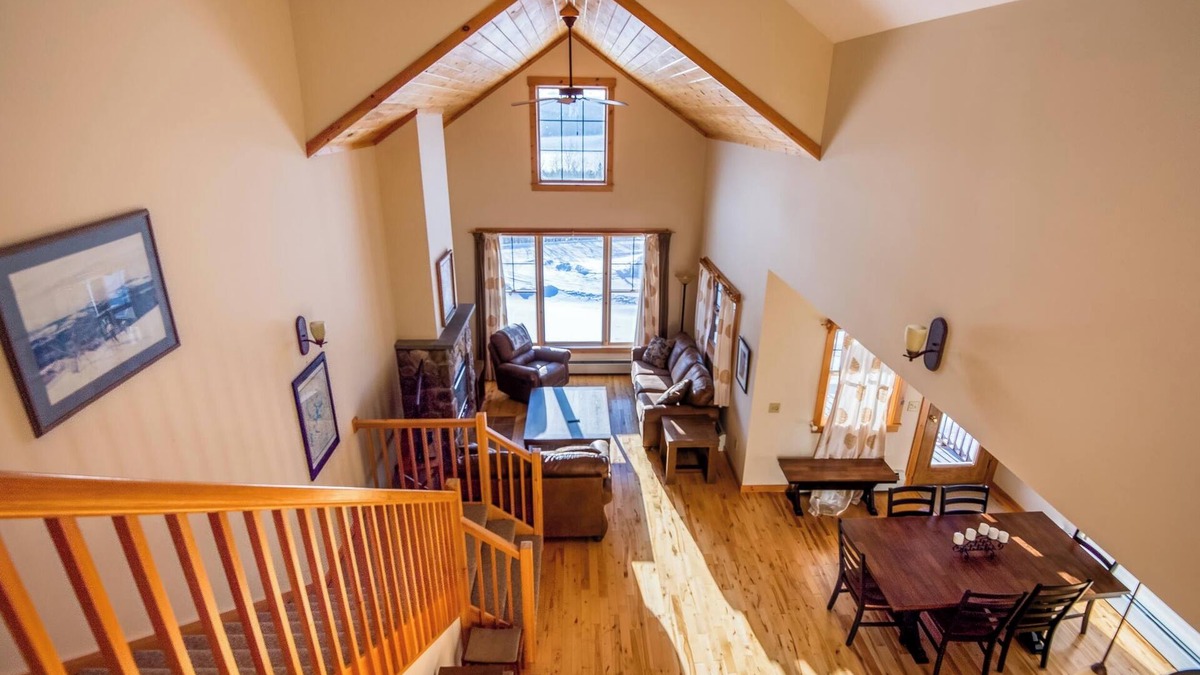 Rangeley Condo | Lodges 14 - Beautiful condo with Rangeley Lake views!