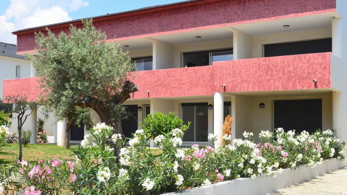 Santa-Lucia-di-Moriani Apartment | Lodging on the beach,100 mt away,A/C, pool, restaurant,children play ground
