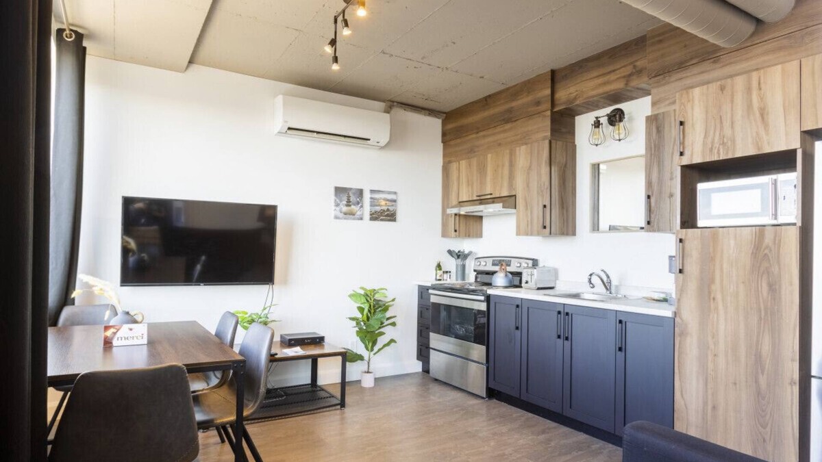 Rimouski-Neigette Apartment | Loft 308 | Rooftop | Downtown