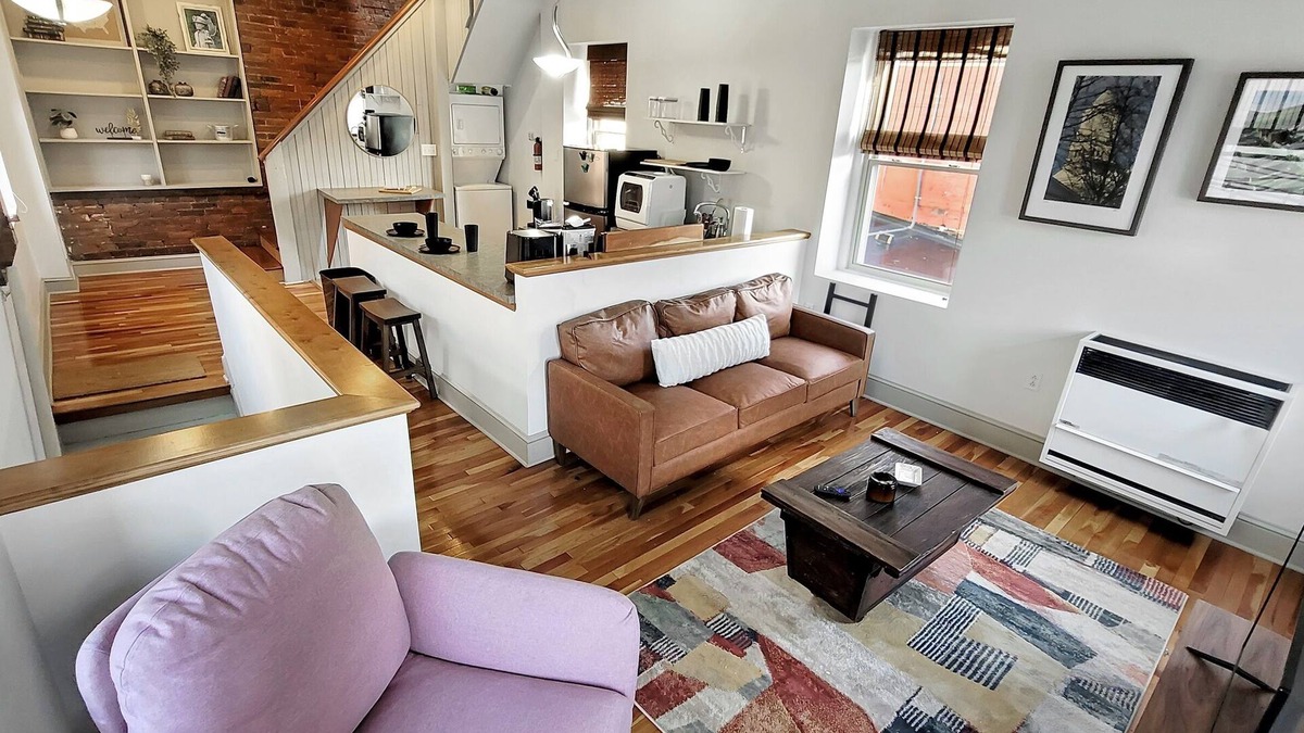Pottsville Apartment | Loft Apartment in Heart of Yuengling Downtown!