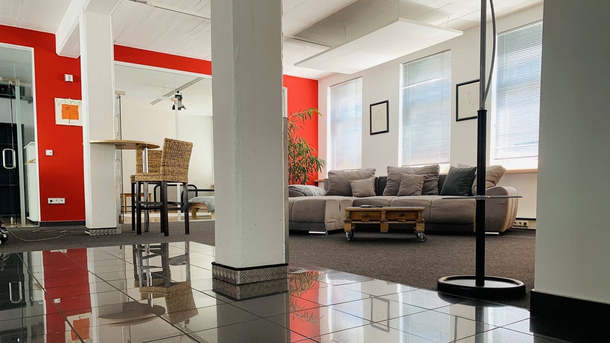 Gross-Umstadt Apartment | Loft Apartment 'Loftwohnung' with Wi-Fi and Air Conditioning