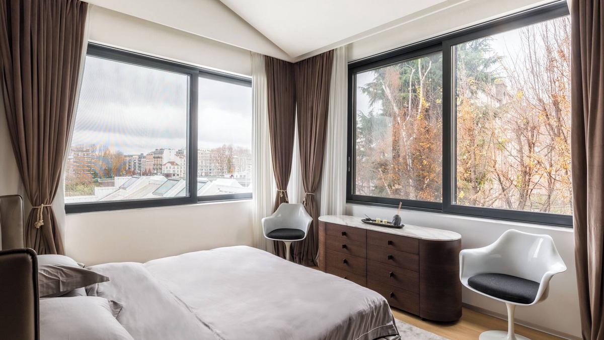 Quartier de Becon Apartment | Loft Appartement Avec vue sur la Seine et vu sur la Tour Eiffel