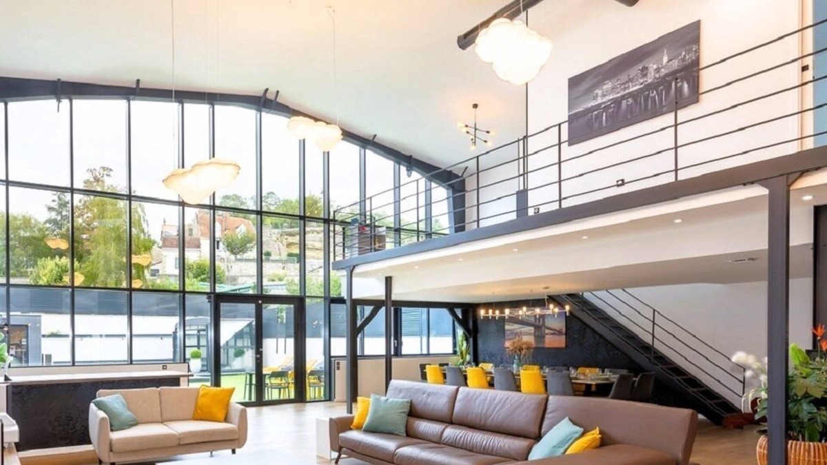 Vouvray House | Loft Avec Piscine et Appartement