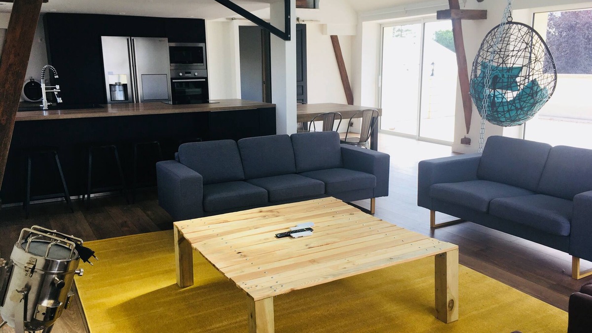 Fontenay-le-Pesnel House | Loft Design 80m2 shared pool
