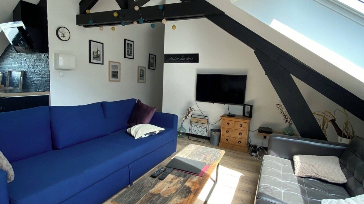 Saint-Leu Apartment | LOFT LA FABRIQUE/HYPERCENTRE - 6 pers FREE PARK