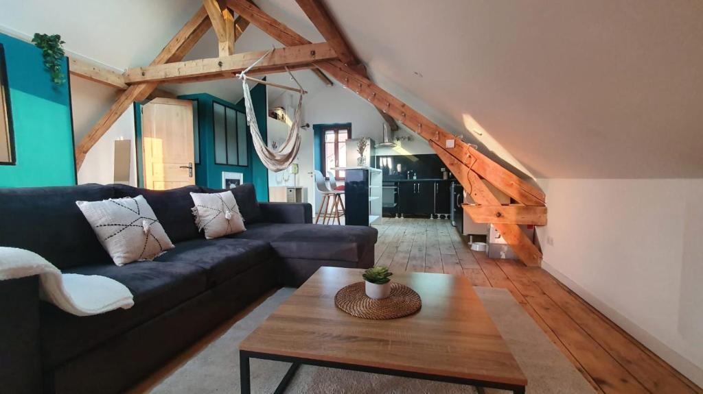 Maiche Apartment | Loft lumineux et cosy avec grande terrasse