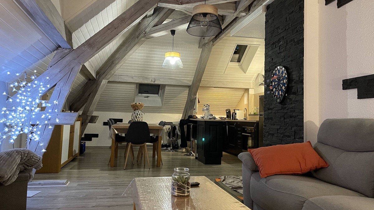 Corcieux Apartment | Loft near Gerardmer