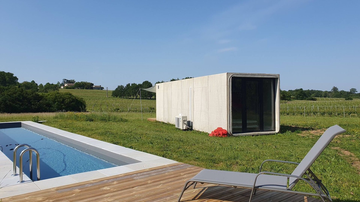 Lugasson House | Loft Original au Milieu des Vignes