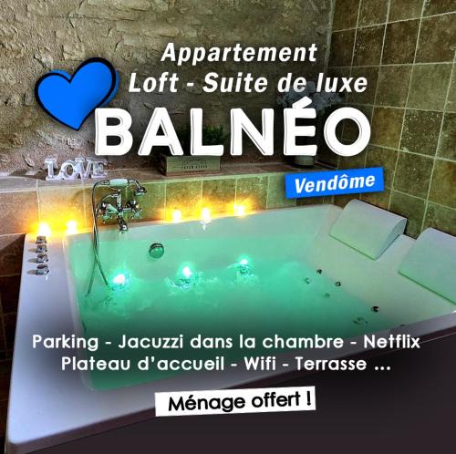 Vendome Apartment | Loft Suite de luxe - Jacuzzi - SPA - Balnéo Vendôme