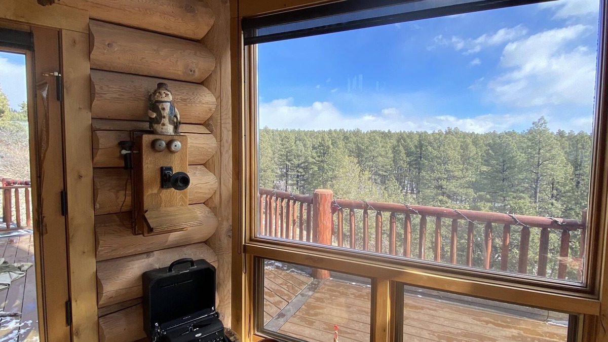 Durango - Purgatory House | Log cabin estate-hot tub, sauna privacy views close to town yet far enough away
