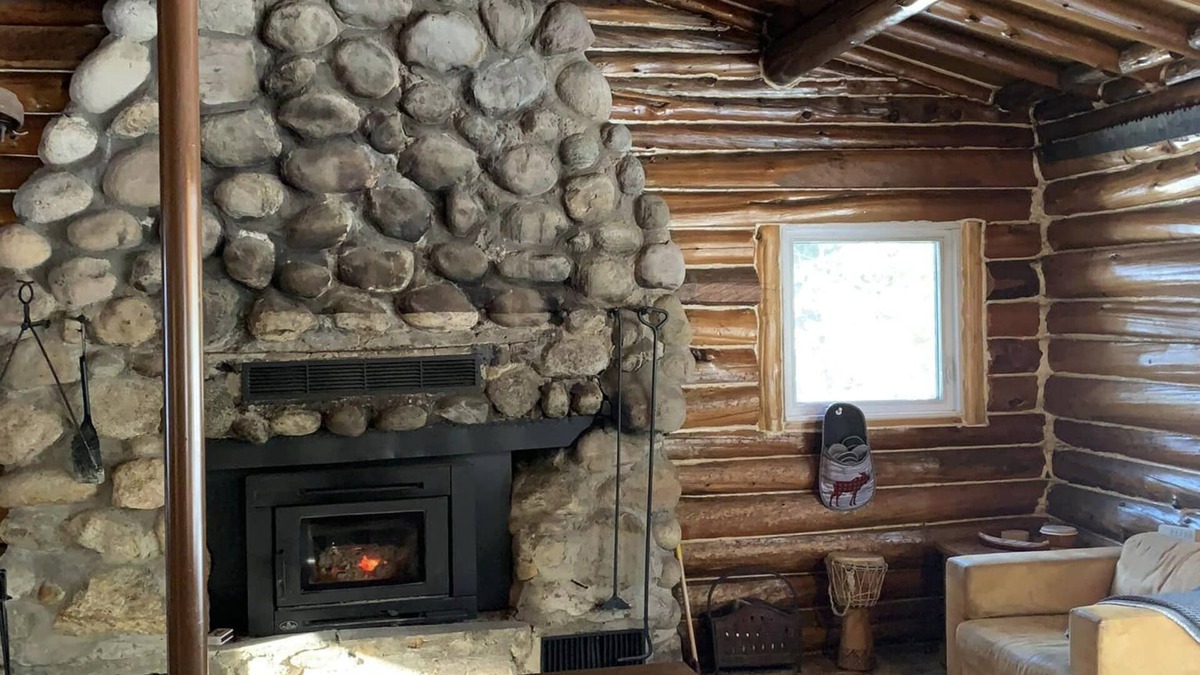 Duhamel Cabin | Log Cabin Getaway - rustic-chic - waterfront, dock, firepit & indoor fireplace!
