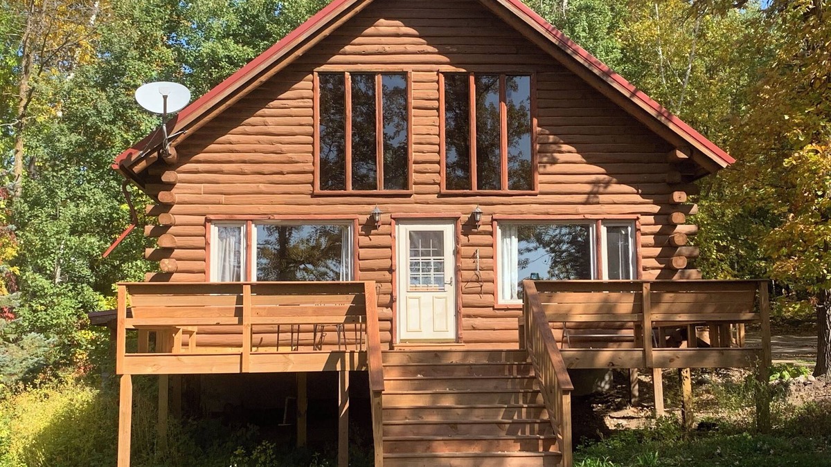 Park Rapids House | Log Cabin - Ice Fish on Long Lake