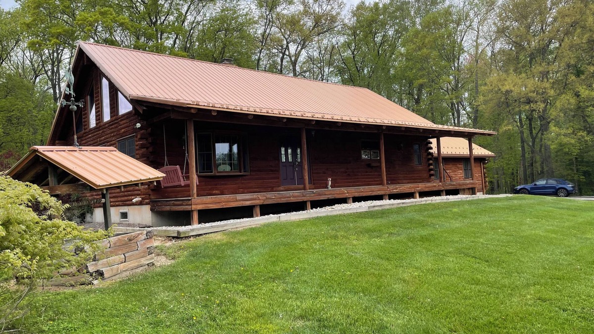 Golts Cabin | log cabin in townsend delaware